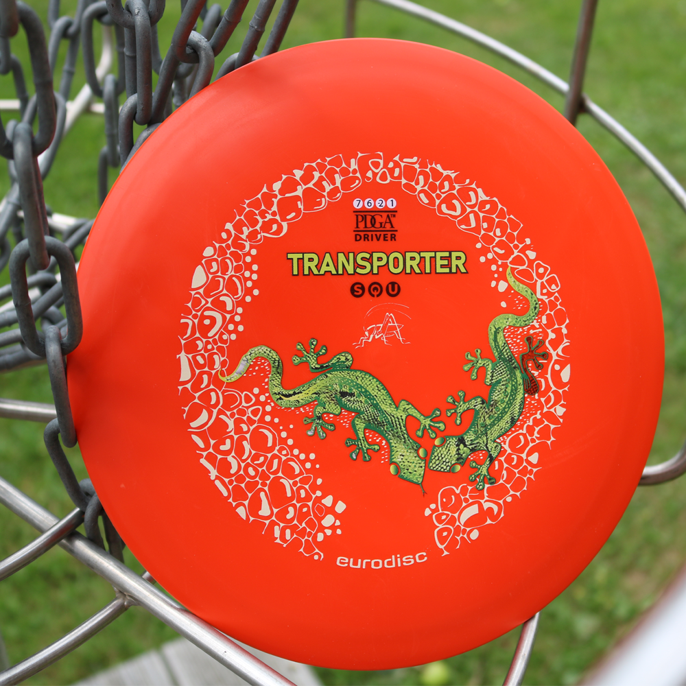 eurodisc® 163 g, Discgolf Driver, Transporter, SQU, SALAMANDER
